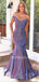 Off Shoulder Sparkly Mermaid Long Evening Prom Dresses, Cheap Custom Prom Dress, MR7389