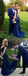 Mermaid Sexy V-Neck Full Lace Backless Cap Sleeves Long Prom Dress, PD002