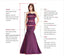 Champagne Satin One Shoulder Long Evening Prom Dresses, High Slit Custom Prom Dress, MR9239