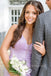 Sparkly Lilac Mermaid V-neck Spaghetti Straps Long Evening Prom Dresses, MR0074