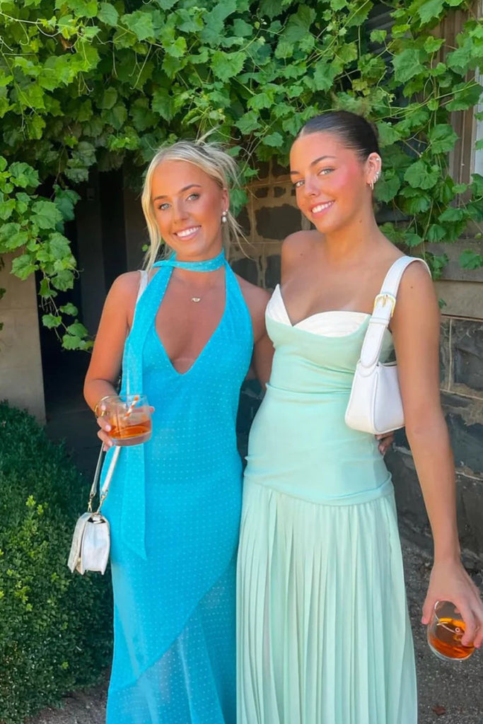 Gorgeous Sage Green Chiffon Sweetheart Long Evening Prom Dresses, Strapless Prom Dress, MR0168