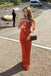 Lovely Strapless Satin Mermaid Backless Long Evening Prom Dresses, MR0297