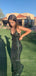 Sexy Green Lace Sparkly Mermaid Long Evening Prom Dresses, V-neck prom dress, MR9407