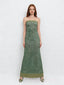 Sparkly Mermaid Green Sequins Long Evening Prom Dresses, Strapless Prom Dress, MR9566