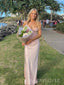 Sweetheart Pink Mermaid Long Evening Prom Dresses, MR9567