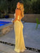 Sexy Sheath Mermaid Backless Long Evening Prom Dresses, Strapless Prom Dress, MR9657