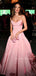 Formal A-line  V-neck Strapless Satin Long Evening Prom Dresses, MR9699