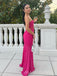 Sweetheart Chiffon Lace Mermaid Long Evening Prom Dresses, MR9758