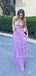 Popular Purple A-line Sweetheart Long Evening Prom Dresses, MR9772