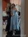 Spaghetti Straps Blue Long Evening Prom Dresses, MR9775