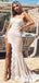 Sexy Mermaid Strapless Appliques Custom Long Custom Bridesmaid Dresses, MRB0110