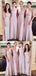 Simple Lace Mermaid Long Cheap Custom Bridesmaid Dresses, MRB0269