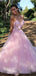 Elegant Pink Sweetheart Long Evening Prom Dresses, Sweet 16 Prom Dresses, PY010