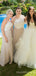 Simple Halter Chiffon Lace Long Mermaid Custom Bridesmaid Dresses , BN1161