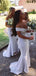 Off Shoulder Mermaid Long Custom Bridesmaid Dresses , BN1207