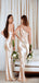 Simple One Shoulder Mermaid Spaghetti Strap Long Custom Bridesmaid Dresses , BN1292
