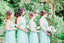 Halter A-line Floor-length Bridesmaid Dresses With Pleats, BD0575