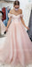 A-line Chic Halter High Split Organza Long Evening Prom Dresses, Cheap Prom Dresses, MR7444