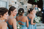 A-line Floor-length Straps V-neck Appliques Top Bridesmaid Dresses, BD0625