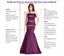 Red Lace Beaded Spaghetti Straps Mermaid Long Evening Prom Dresses, Cheap Custom Prom Dresses, MR7597