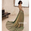 A-line Open Back Popular Long Prom Dresses FP1156